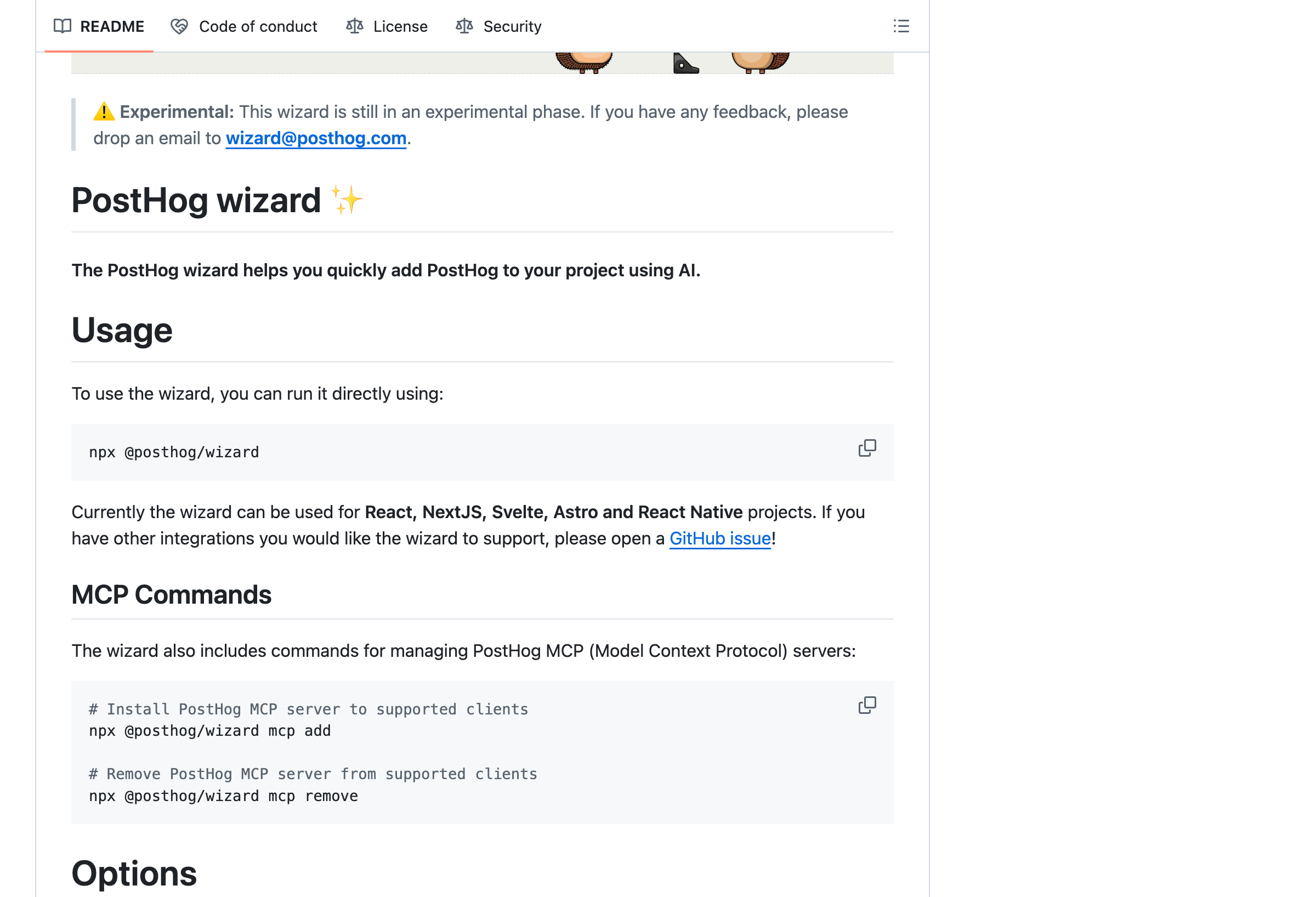 PostHog Wizard